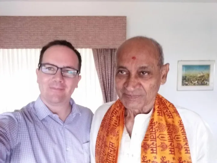 Forrest with Ashokji